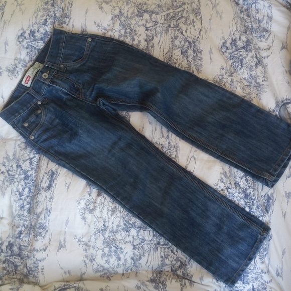 Child Size 8 Levi's 514 Slim Straight Jeans - Picture 6 of 6